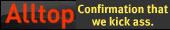 Alltop, confirmation that we kick ass