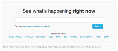 twitter search